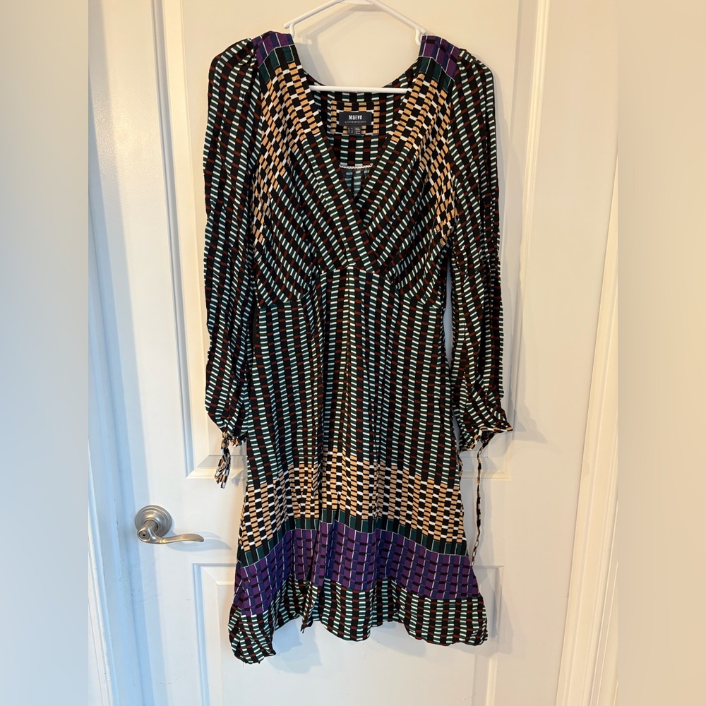 Anthropologie Multicolor Long Sleeve Dress